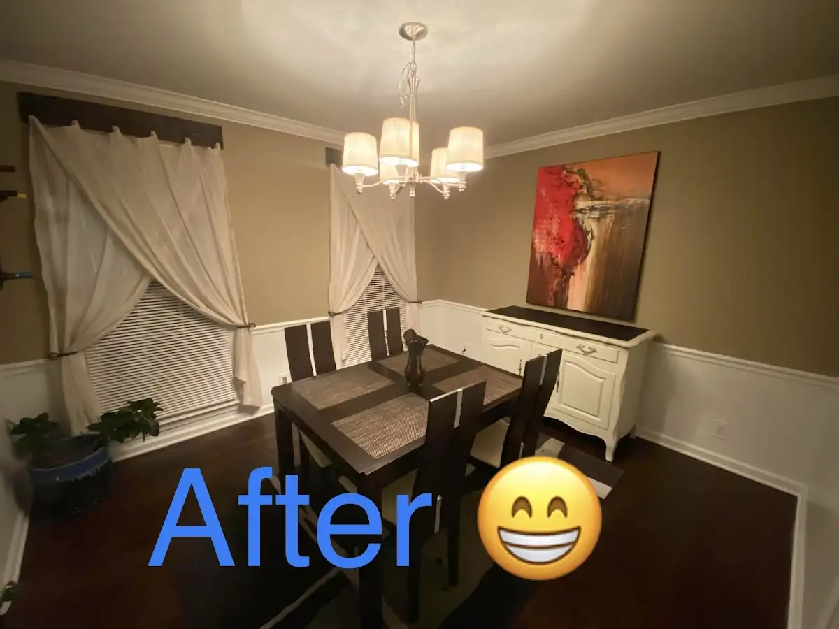 Professional dining room restoration after water damage in Chester